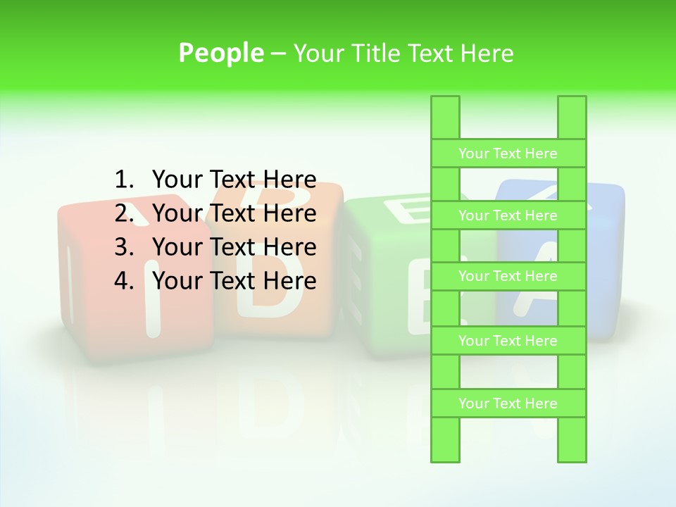 Design Title Happy PowerPoint Template