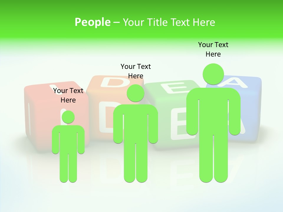 Design Title Happy PowerPoint Template