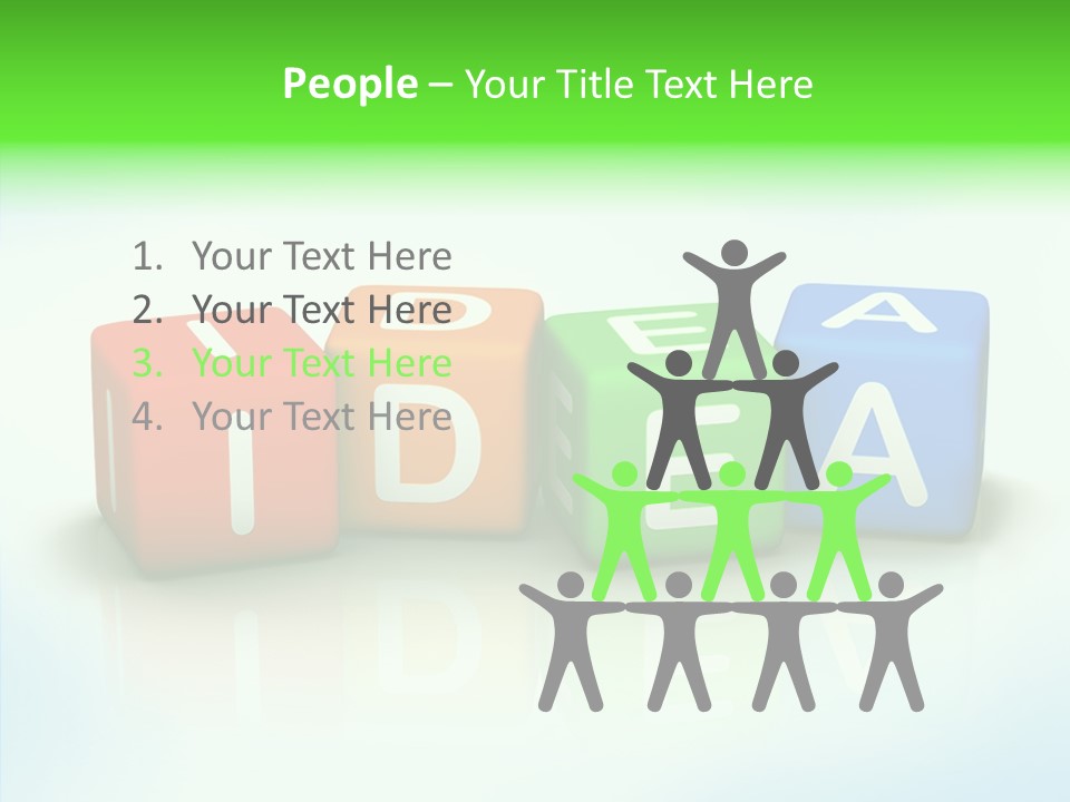 Design Title Happy PowerPoint Template