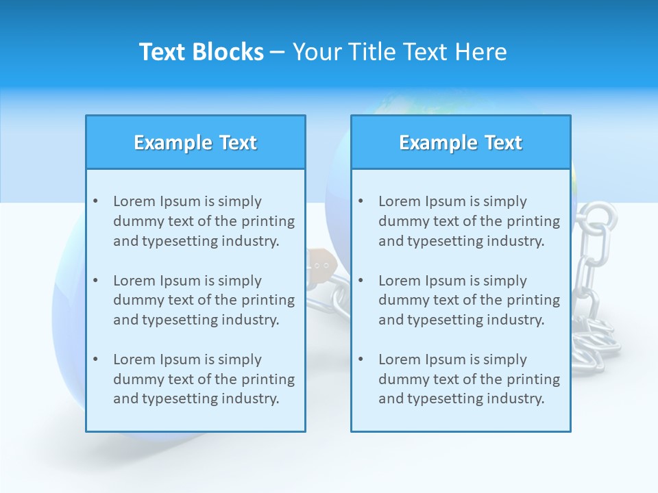 Sphere Ball Abstract PowerPoint Template