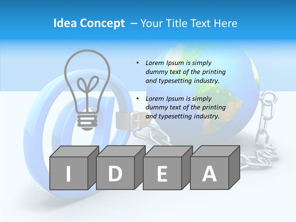 Sphere Ball Abstract PowerPoint Template