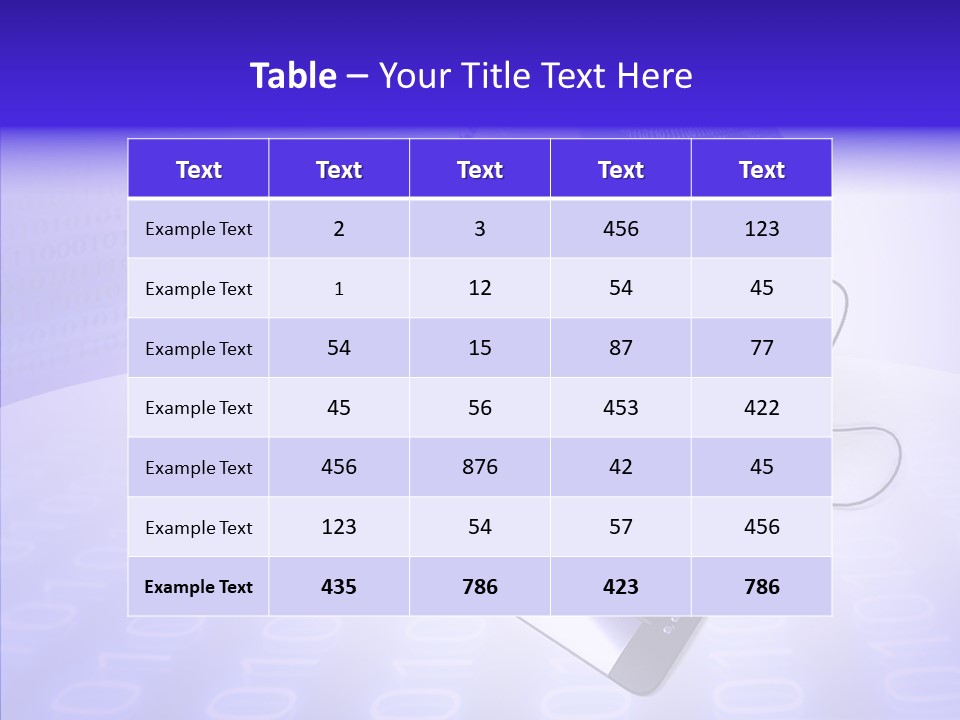 Code Earth Continents PowerPoint Template