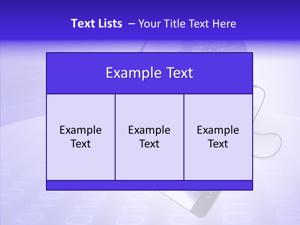 Code Earth Continents PowerPoint Template