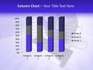 Code Earth Continents PowerPoint Template