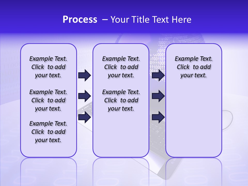 Code Earth Continents PowerPoint Template