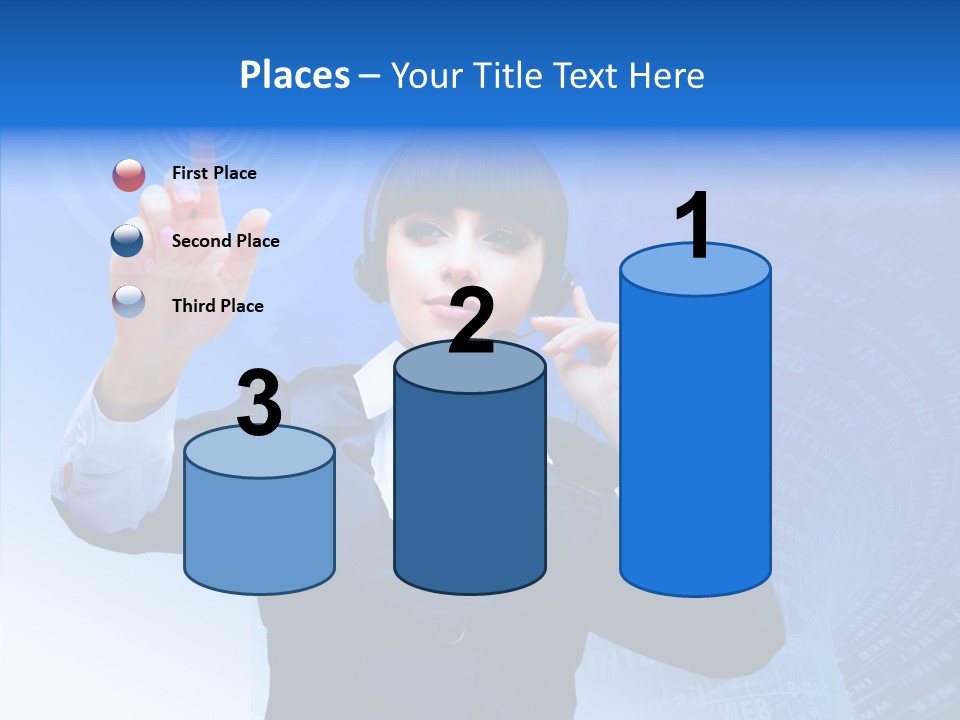 Room Corporate Table PowerPoint Template