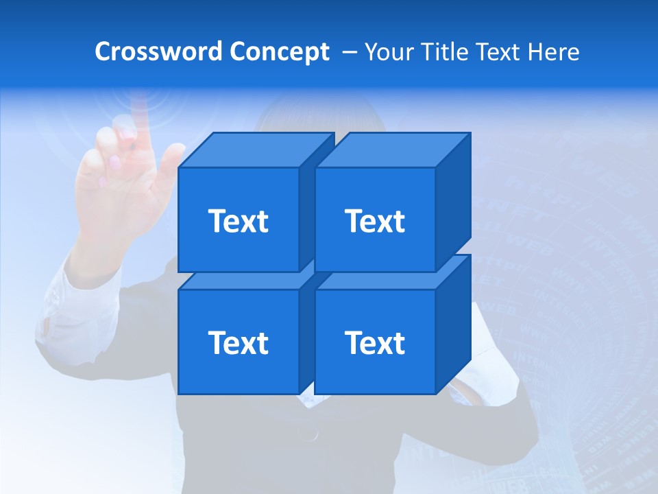 Room Corporate Table PowerPoint Template
