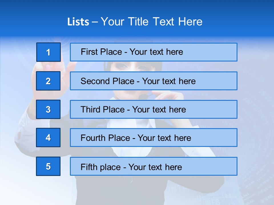 Room Corporate Table PowerPoint Template