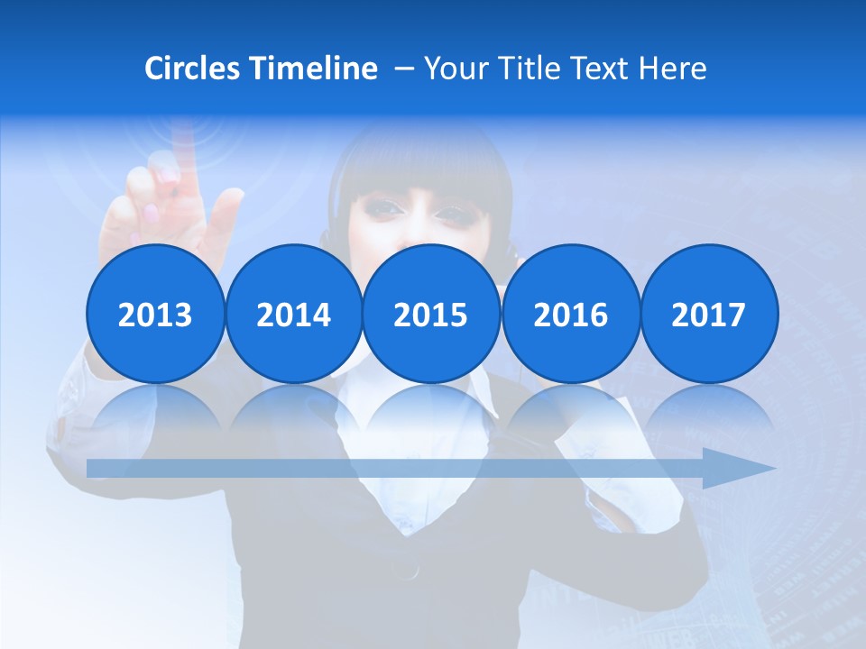 Room Corporate Table PowerPoint Template