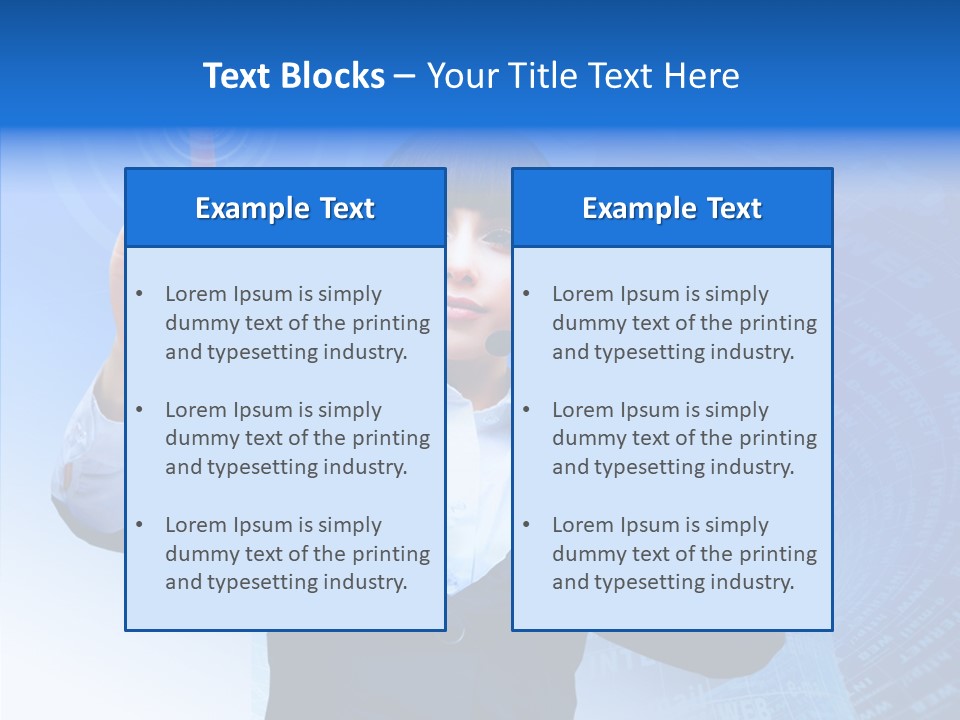 Room Corporate Table PowerPoint Template