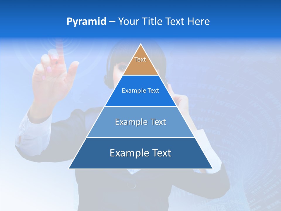 Room Corporate Table PowerPoint Template