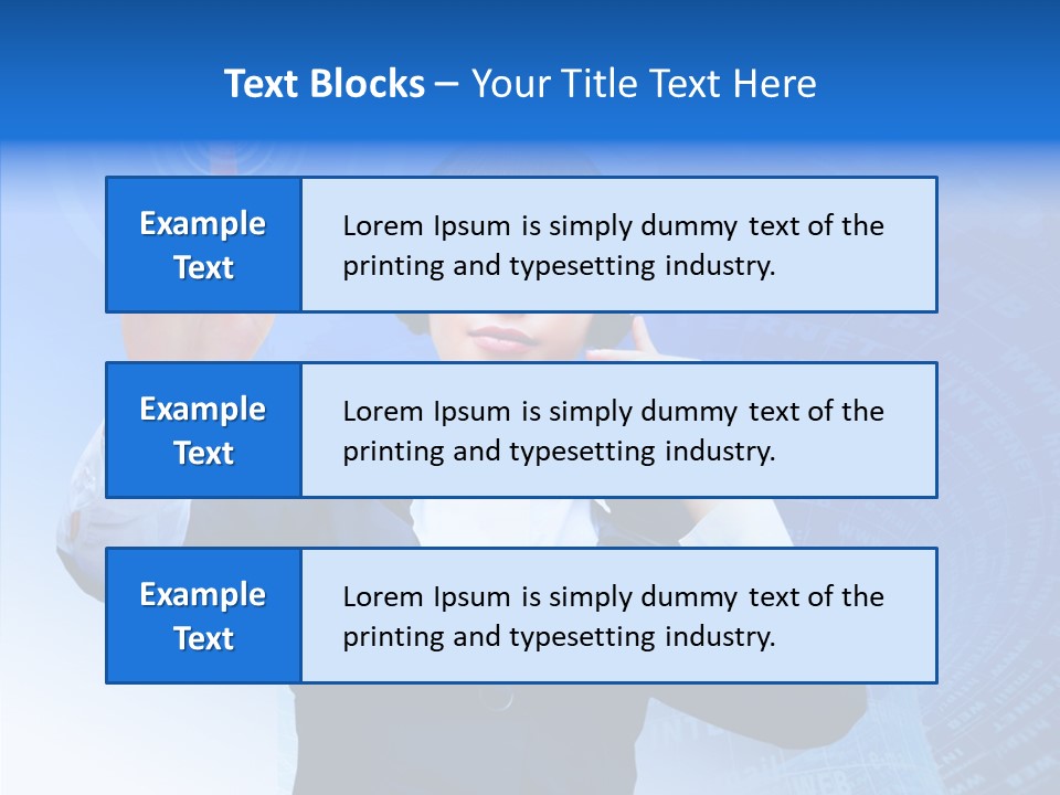 Room Corporate Table PowerPoint Template
