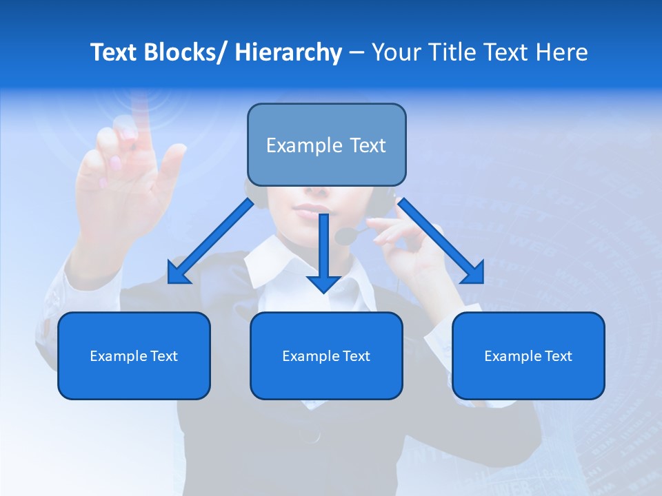 Room Corporate Table PowerPoint Template