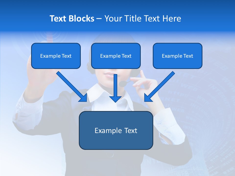 Room Corporate Table PowerPoint Template