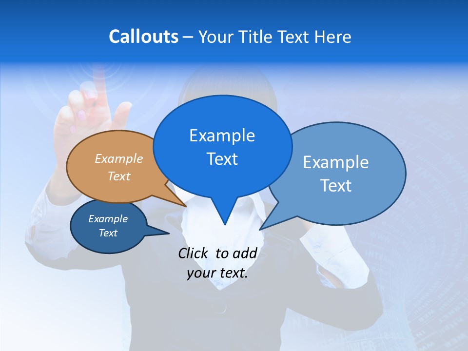 Room Corporate Table PowerPoint Template