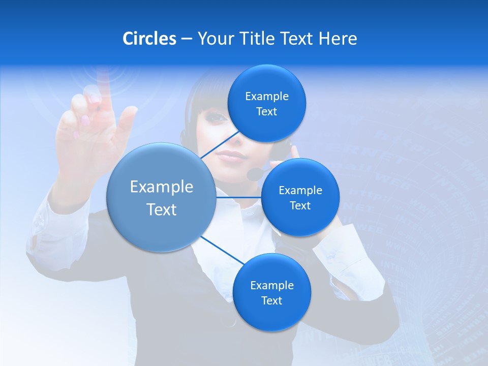 Room Corporate Table PowerPoint Template