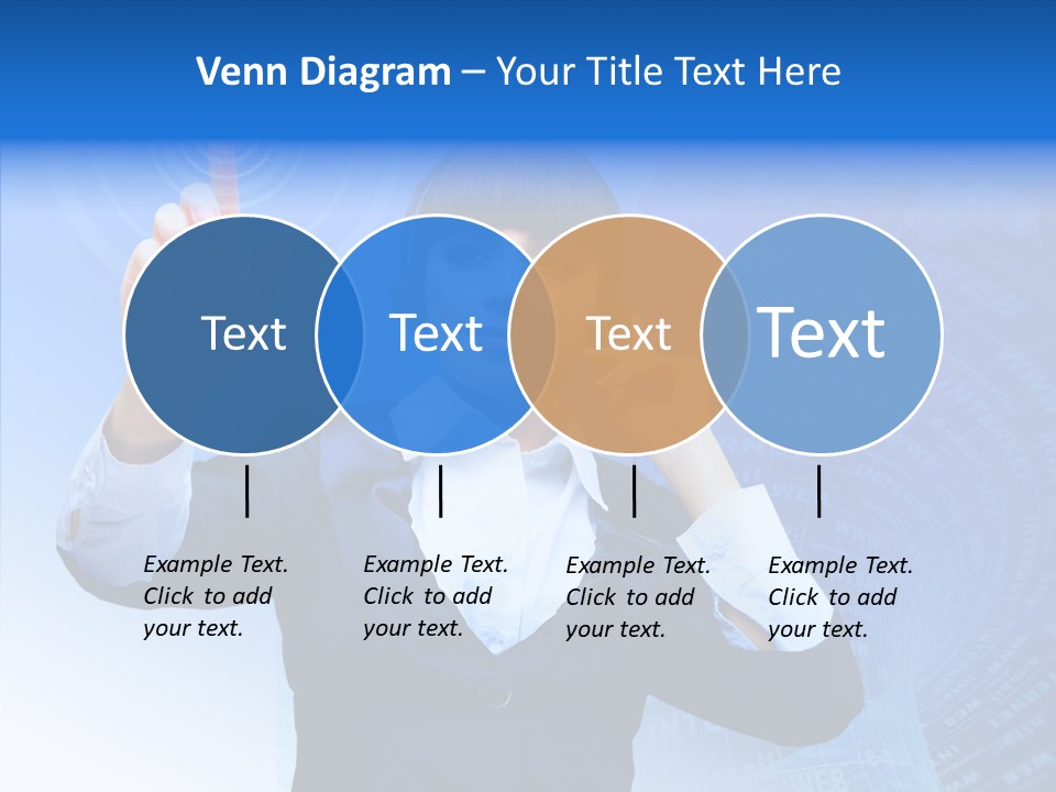 Room Corporate Table PowerPoint Template