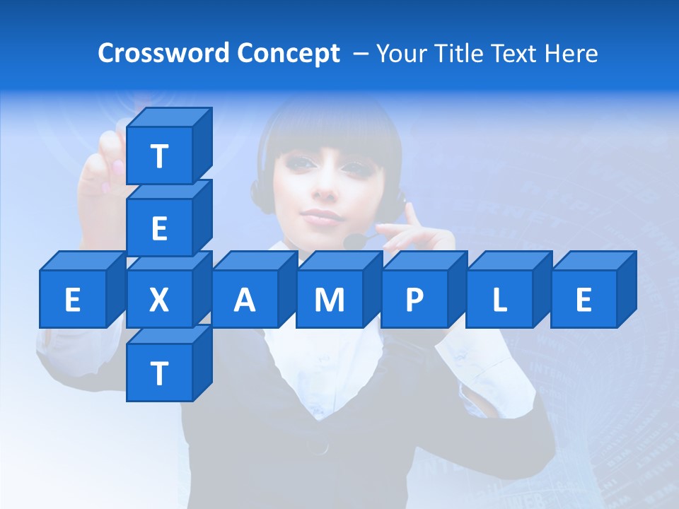 Room Corporate Table PowerPoint Template