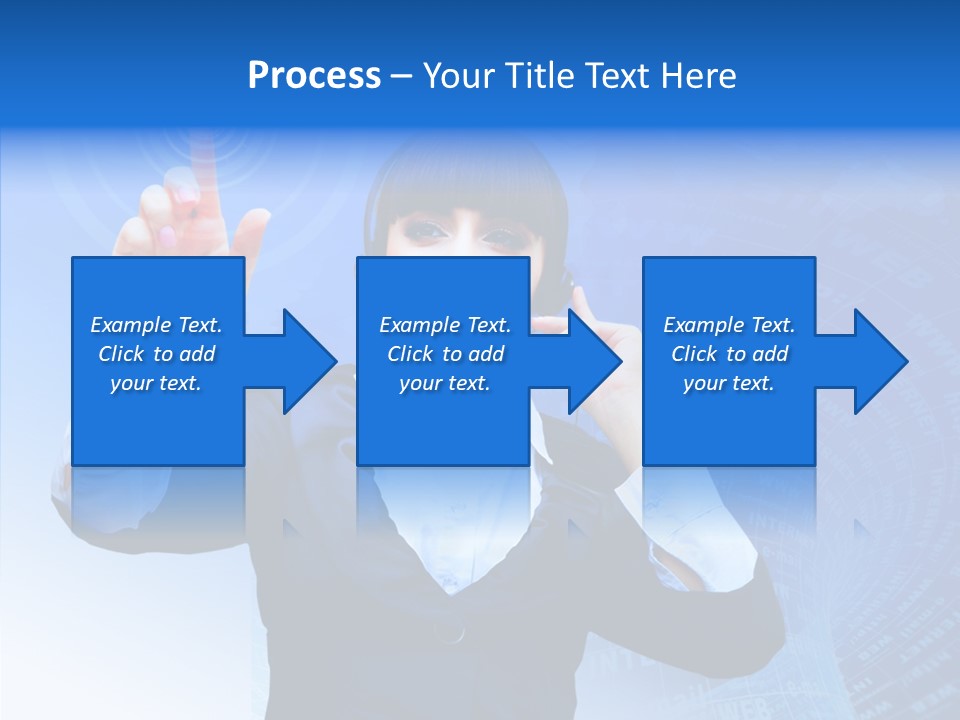 Room Corporate Table PowerPoint Template