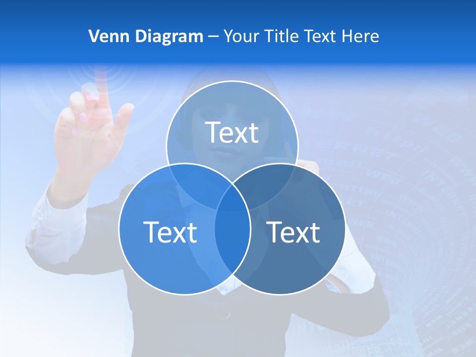 Room Corporate Table PowerPoint Template