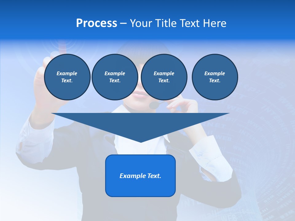 Room Corporate Table PowerPoint Template