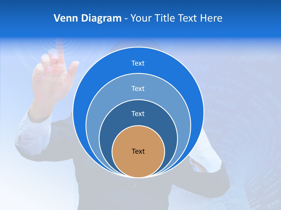 Room Corporate Table PowerPoint Template