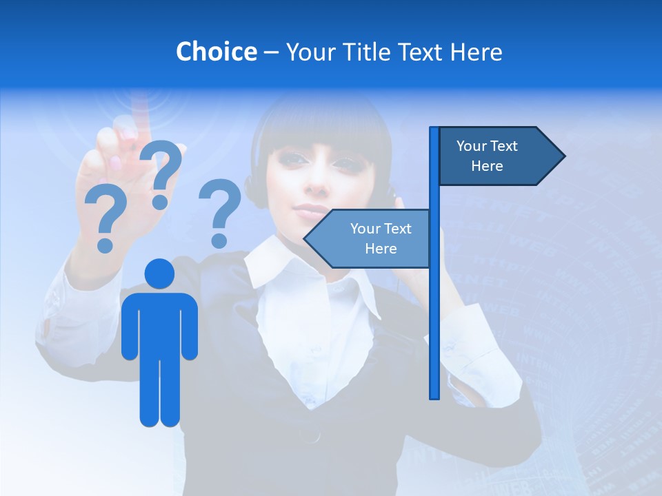 Room Corporate Table PowerPoint Template