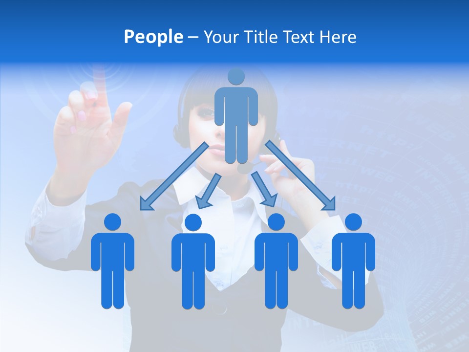 Room Corporate Table PowerPoint Template