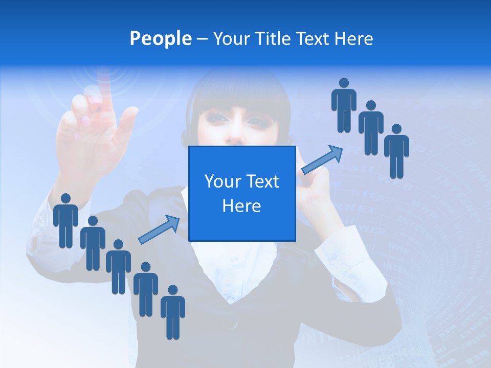 Room Corporate Table PowerPoint Template