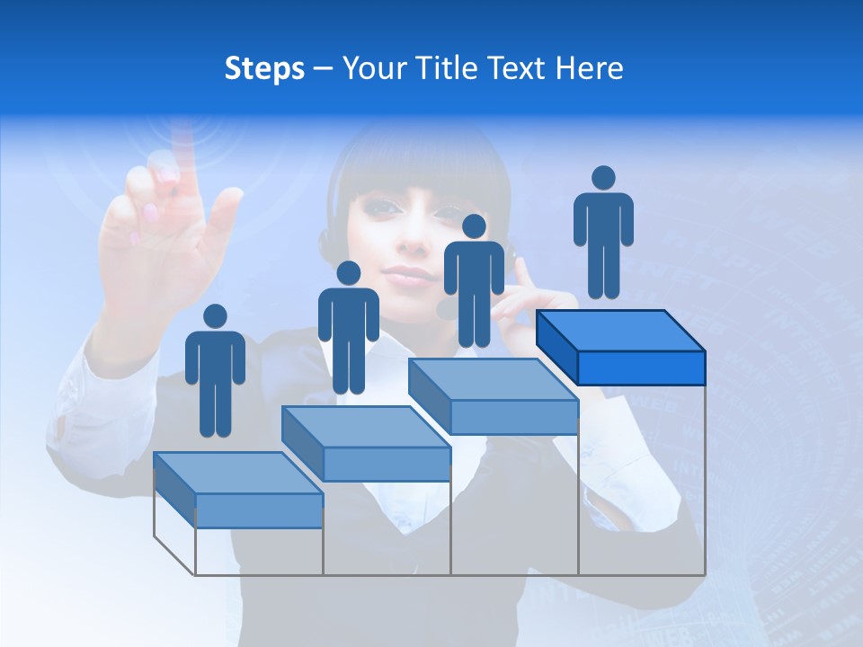 Room Corporate Table PowerPoint Template