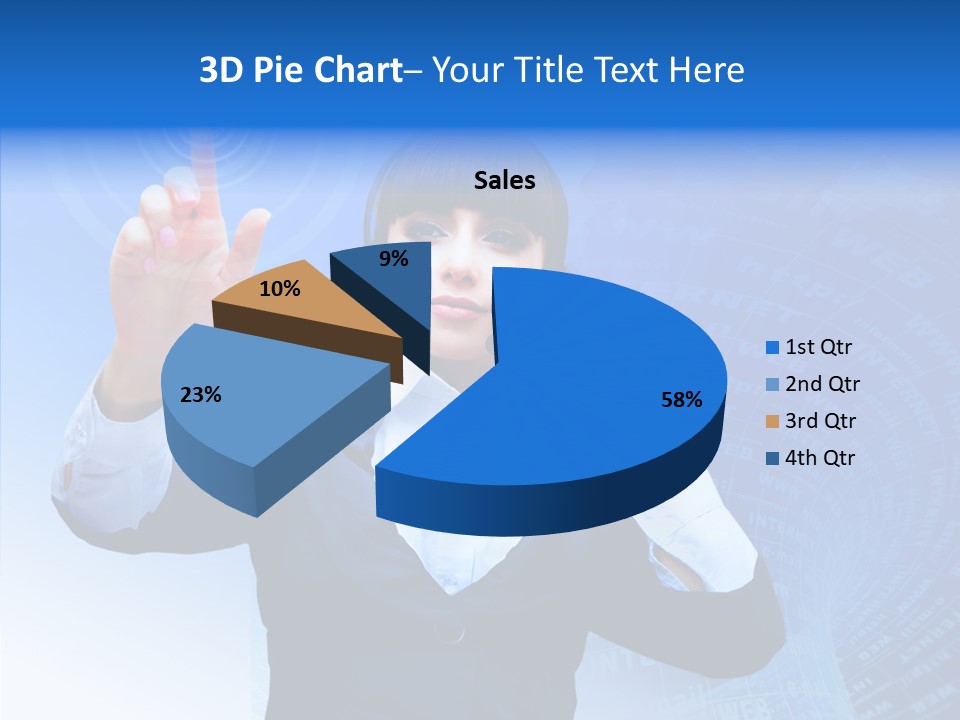 Room Corporate Table PowerPoint Template