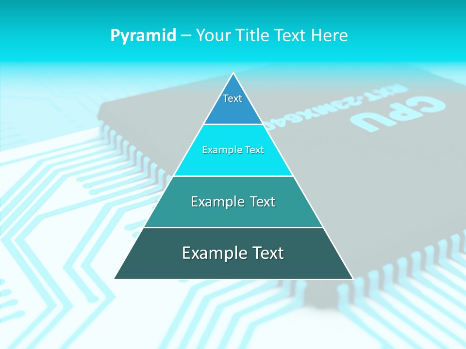 Cpu Close Up Board PowerPoint Template