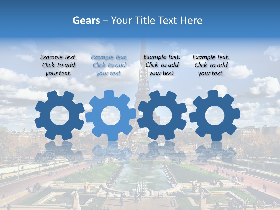 Monument Icon Beautiful PowerPoint Template