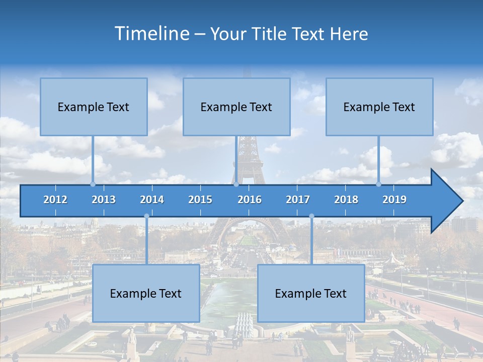 Monument Icon Beautiful PowerPoint Template