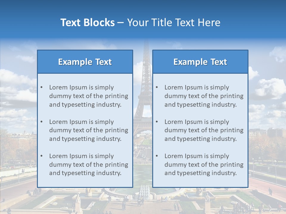 Monument Icon Beautiful PowerPoint Template