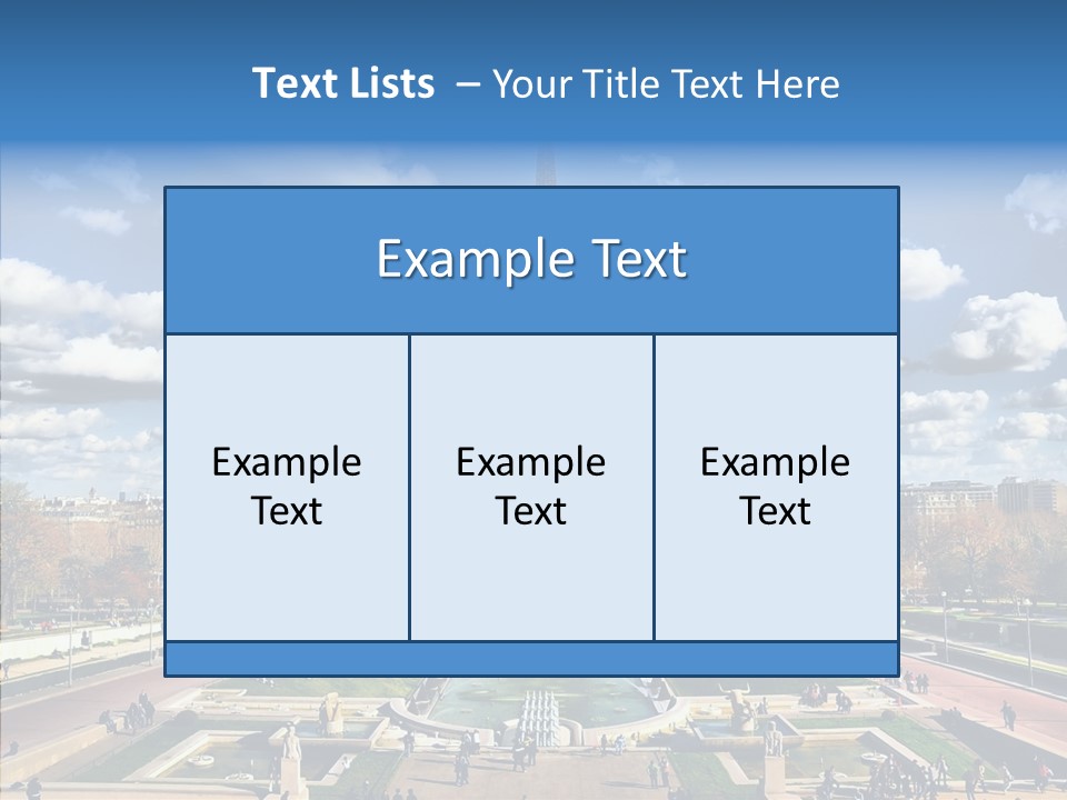Monument Icon Beautiful PowerPoint Template