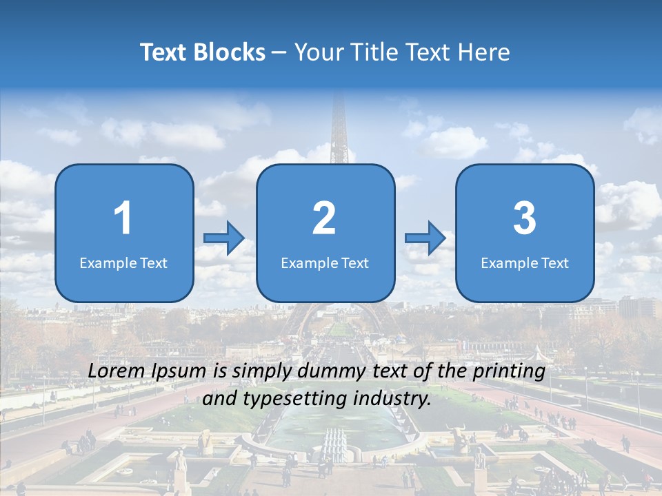 Monument Icon Beautiful PowerPoint Template
