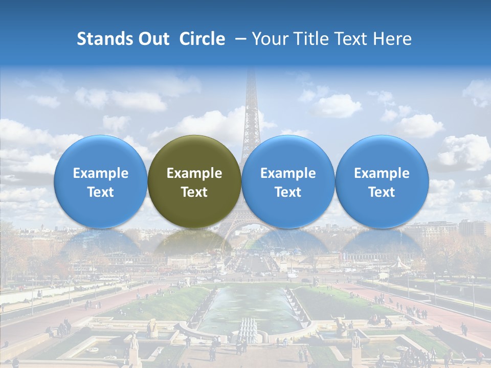 Monument Icon Beautiful PowerPoint Template