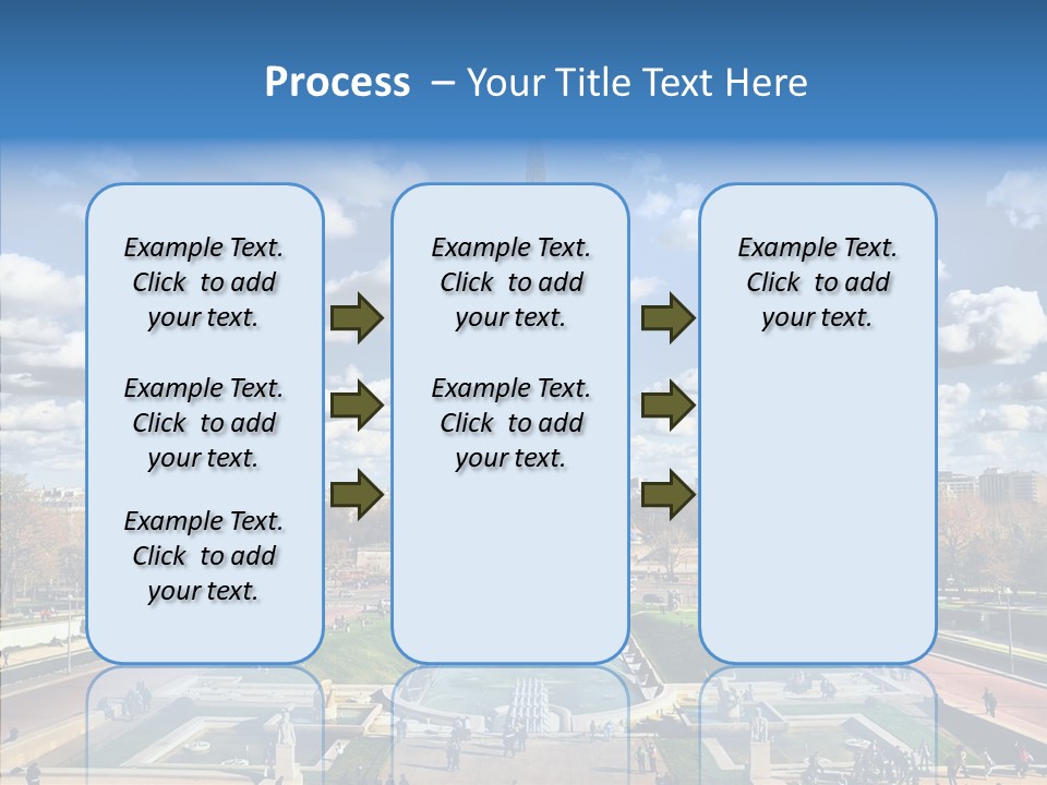 Monument Icon Beautiful PowerPoint Template