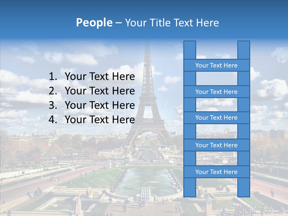 Monument Icon Beautiful PowerPoint Template