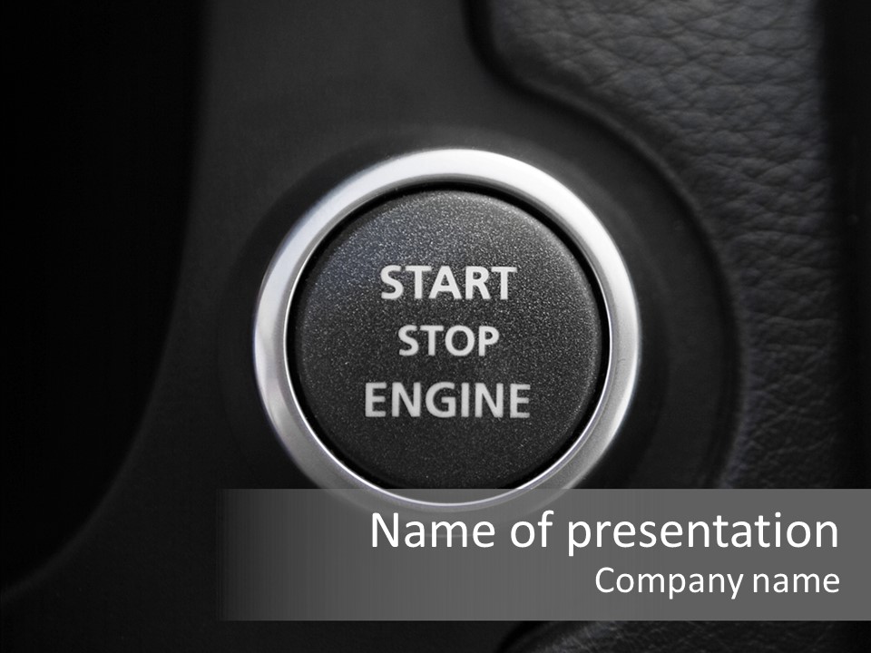 Sign Interior Ignition PowerPoint Template