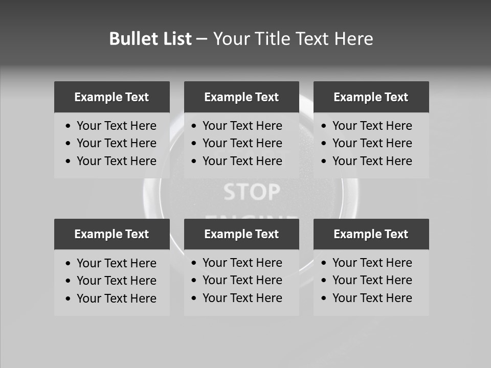 Sign Interior Ignition PowerPoint Template
