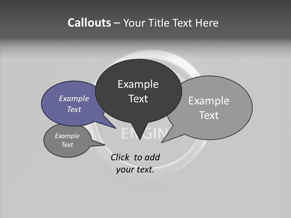 Sign Interior Ignition PowerPoint Template