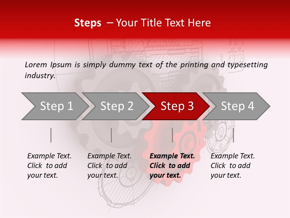 Industry Machinery Concept PowerPoint Template