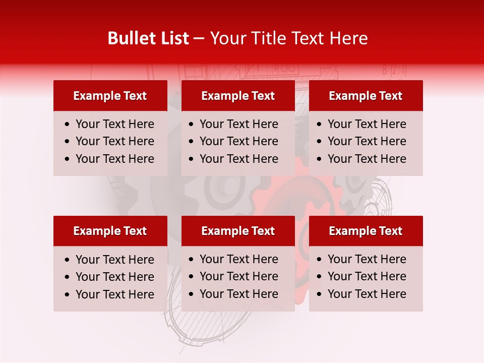 Industry Machinery Concept PowerPoint Template