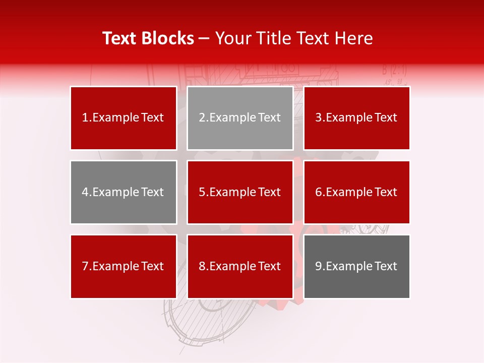 Industry Machinery Concept PowerPoint Template