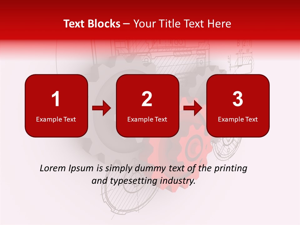 Industry Machinery Concept PowerPoint Template