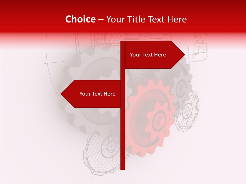 Industry Machinery Concept PowerPoint Template