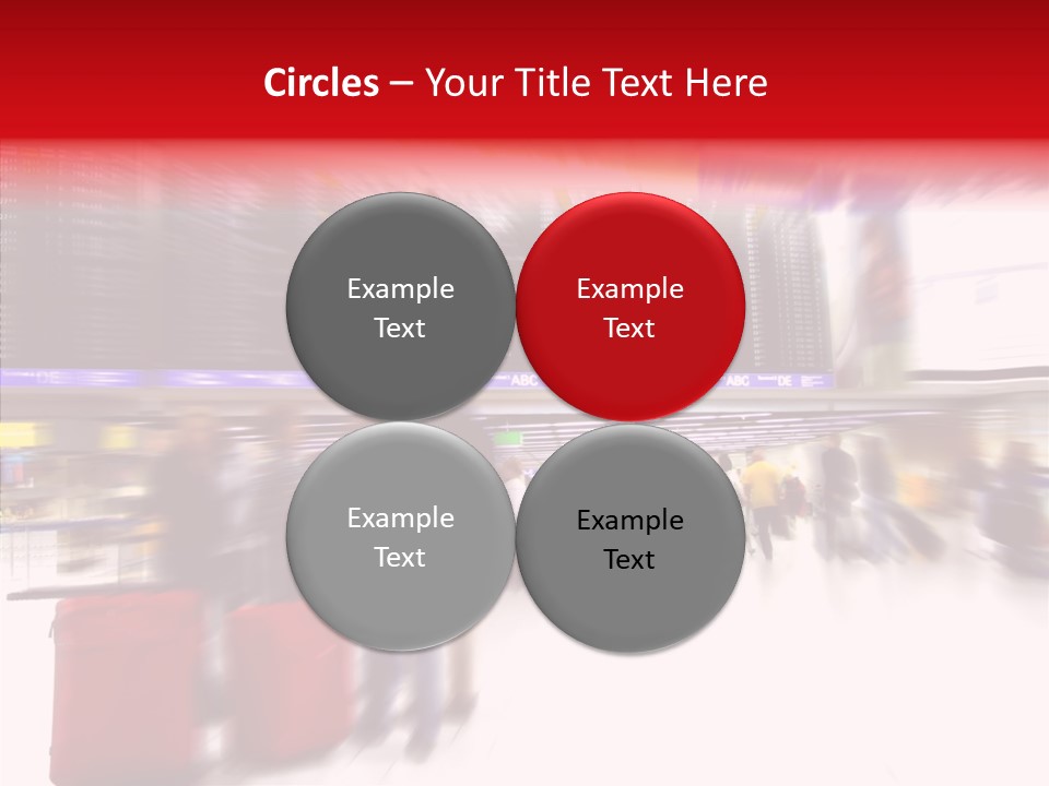 Blur Interior Travel PowerPoint Template