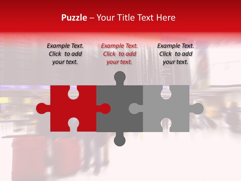 Blur Interior Travel PowerPoint Template